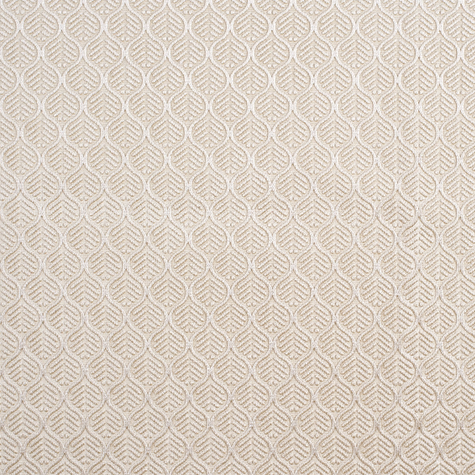 Beige Geometric Cut Velvet Beige Geometric Cut Velvet