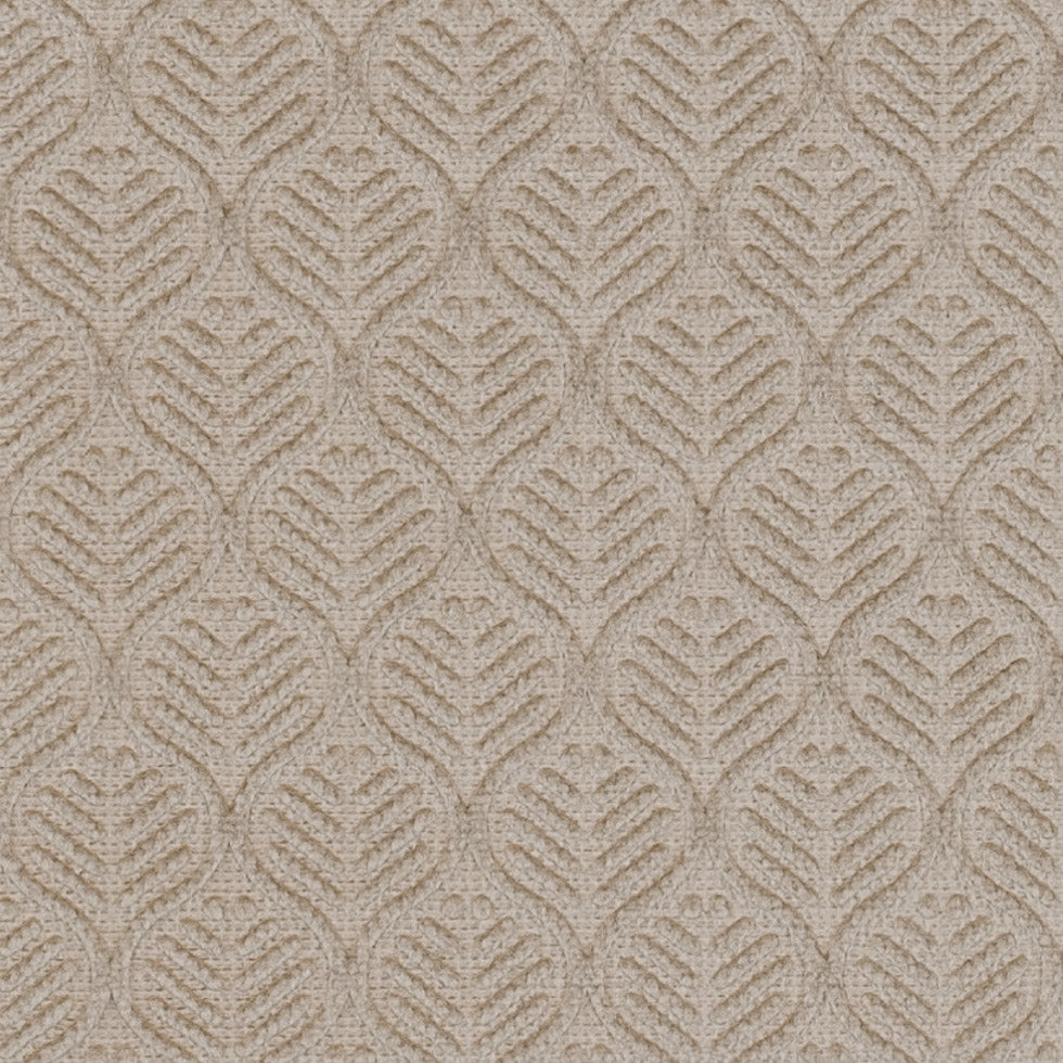 Champagne Geometric Cut Velvet - Detail Champagne Geometric Cut Velvet - Detail