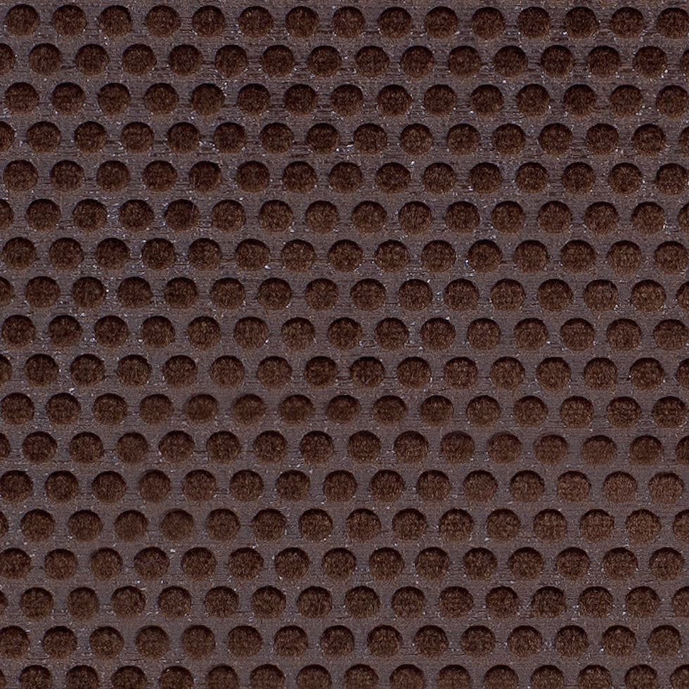 Brown Dotted Cut Velvet Detail Brown Dotted Cut Velvet Detail