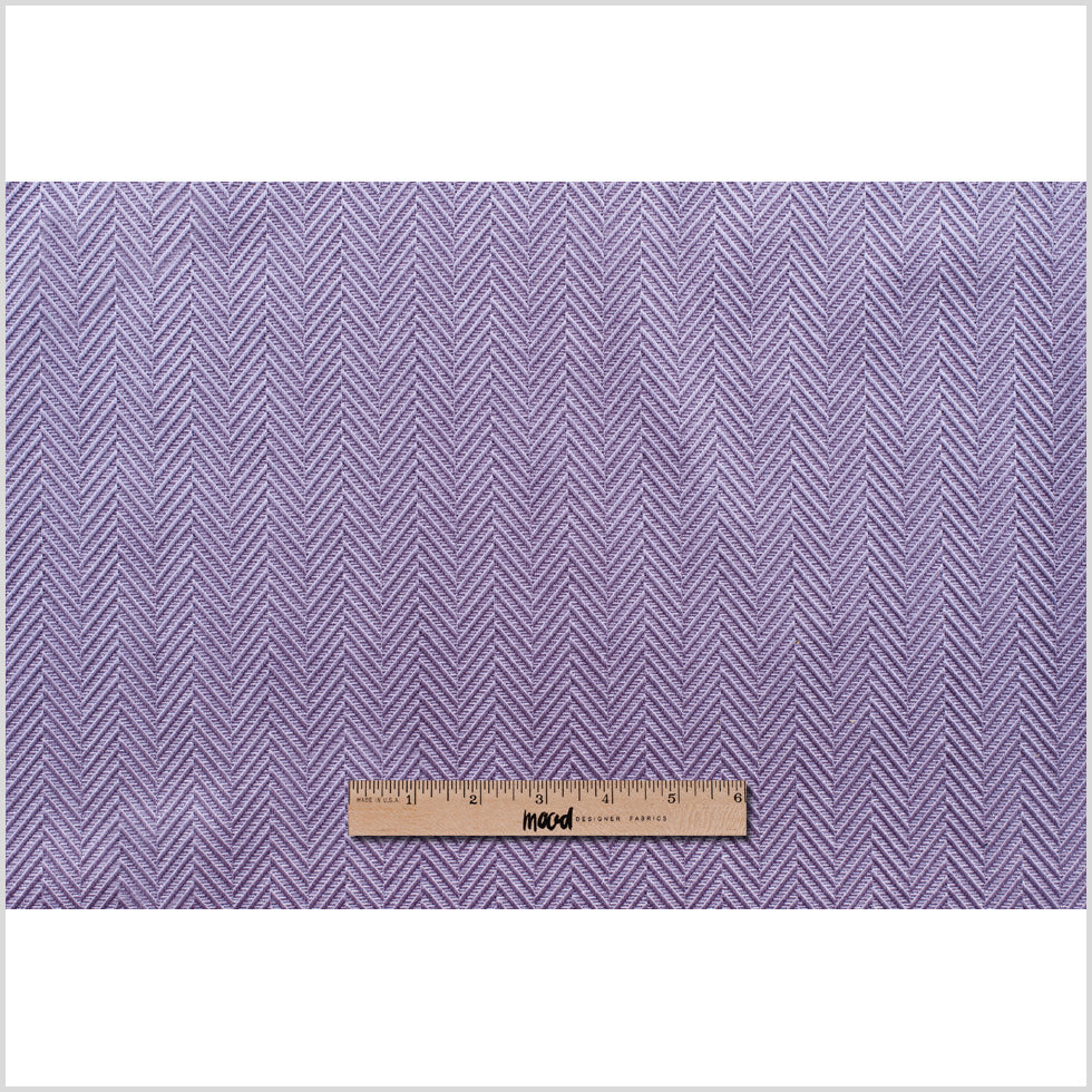 Iced Lilac Herringbone Cut Velvet Full Iced Lilac Herringbone Cut Velvet Full