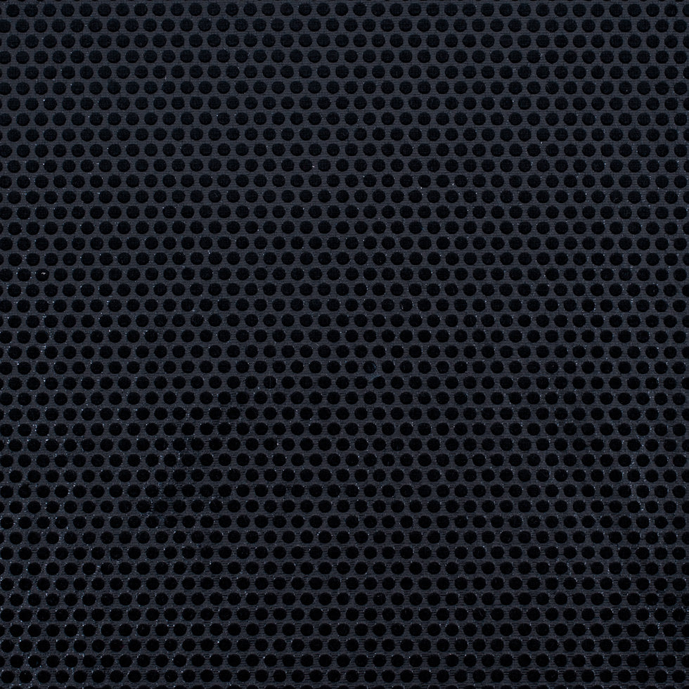 Black Dotted Cut Velvet Black Dotted Cut Velvet