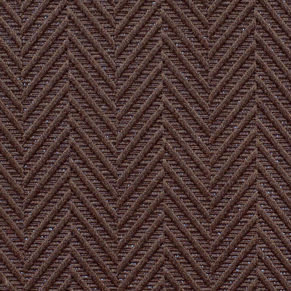 Brown Herringbone Cut Velvet - Detail Brown Herringbone Cut Velvet - Detail