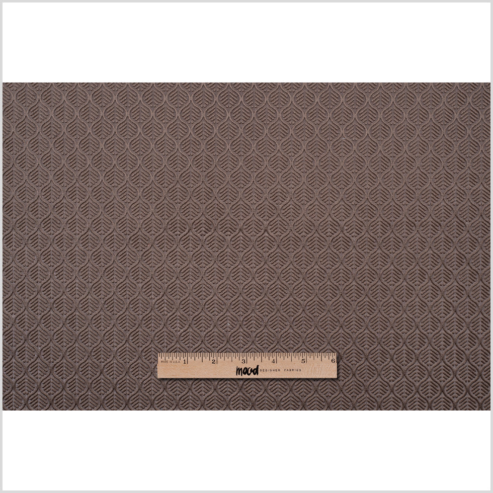 Caramel Geometric Cut Velvet - Full Caramel Geometric Cut Velvet - Full