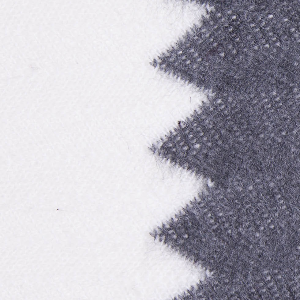 Burgundy, Black and White Big Zig Zags Soft Sweater Knit - Detail Burgundy, Black and White Big Zig Zags Soft Sweater Knit - Detail