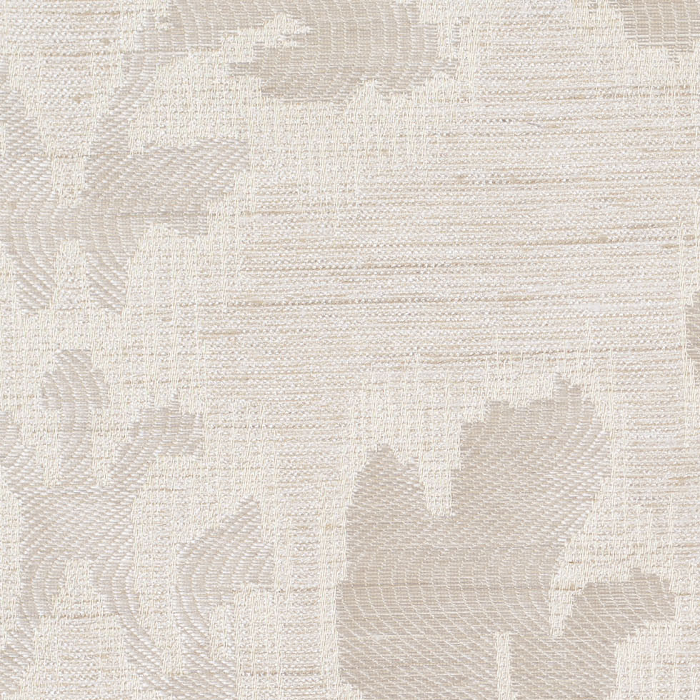 Ivory Lightweight "Rorschach Test" Poly Jacquard Detail Ivory Lightweight "Rorschach Test" Poly Jacquard Detail