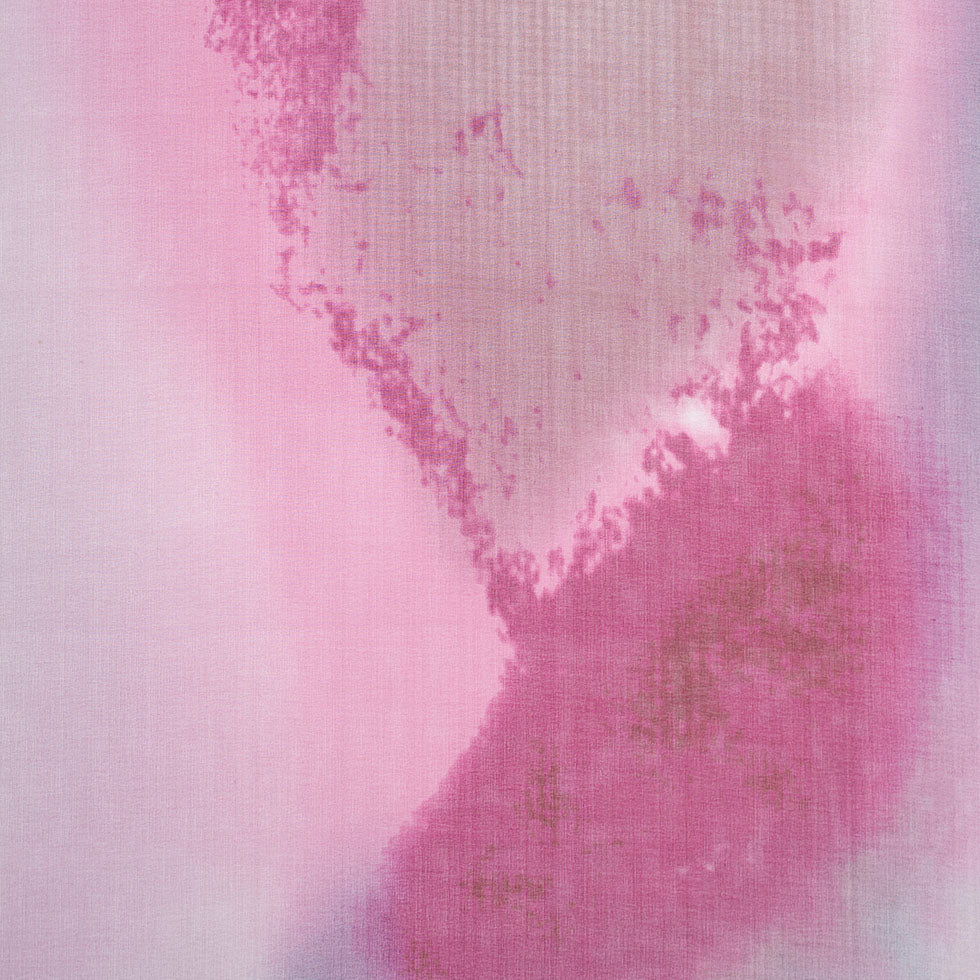 Tie-Dye Pink Silk Chiffon Tie-Dye Pink Silk Chiffon