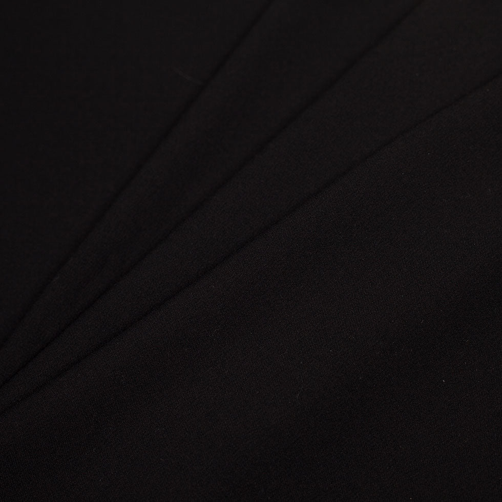 Famous Designer Black Brown Polyester Twill Blend - Folded Famous Designer Black Brown Polyester Twill Blend - Folded