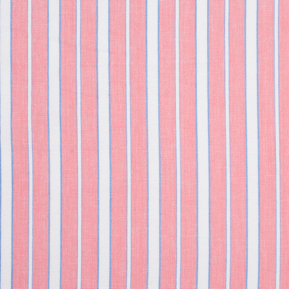Cotton Candy Pink, Blue and White Striped Handwoven Cotton Cotton Candy Pink, Blue and White Striped Handwoven Cotton