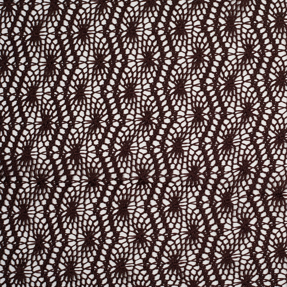 Polyester Lace - French Roast Polyester Lace - French Roast
