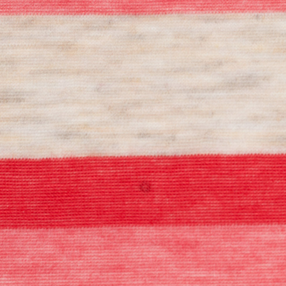 Heathered Oatmeal Striped Stretch Viscose Jersey Detail Heathered Oatmeal Striped Stretch Viscose Jersey Detail