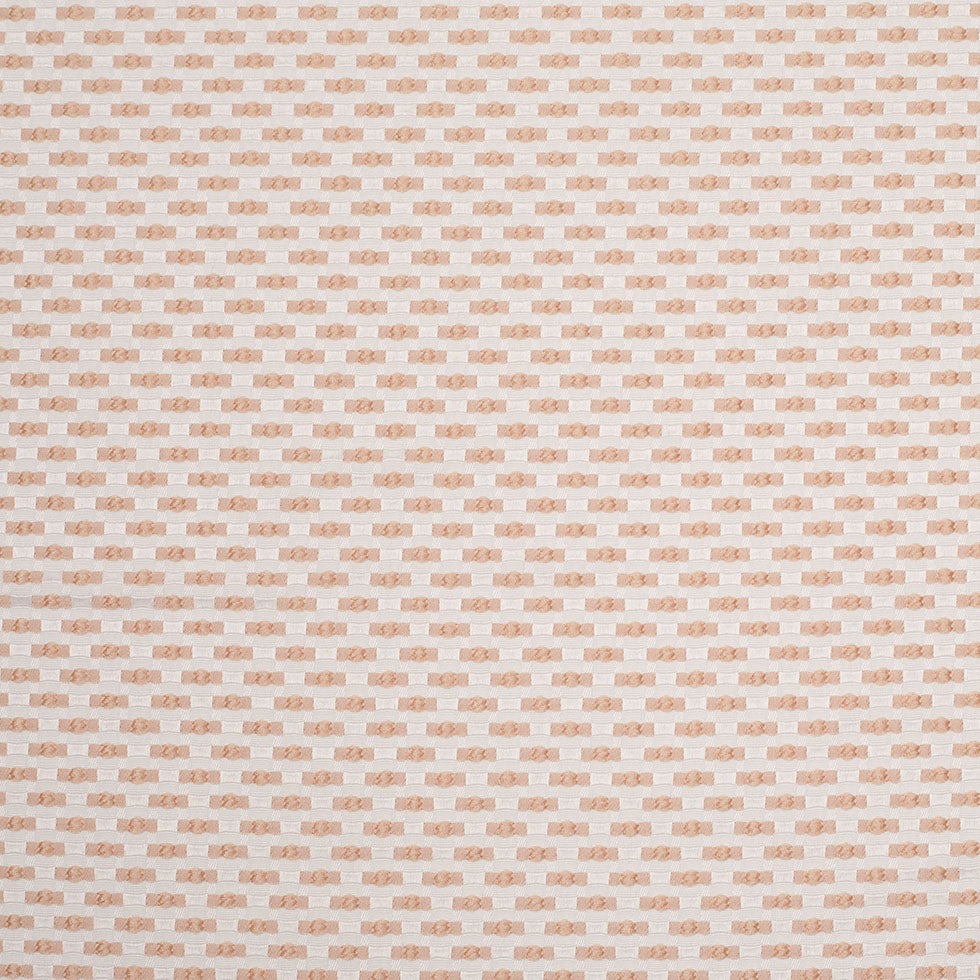 Beige on Ivory Polka Dotted Polyester Jacquard Beige on Ivory Polka Dotted Polyester Jacquard