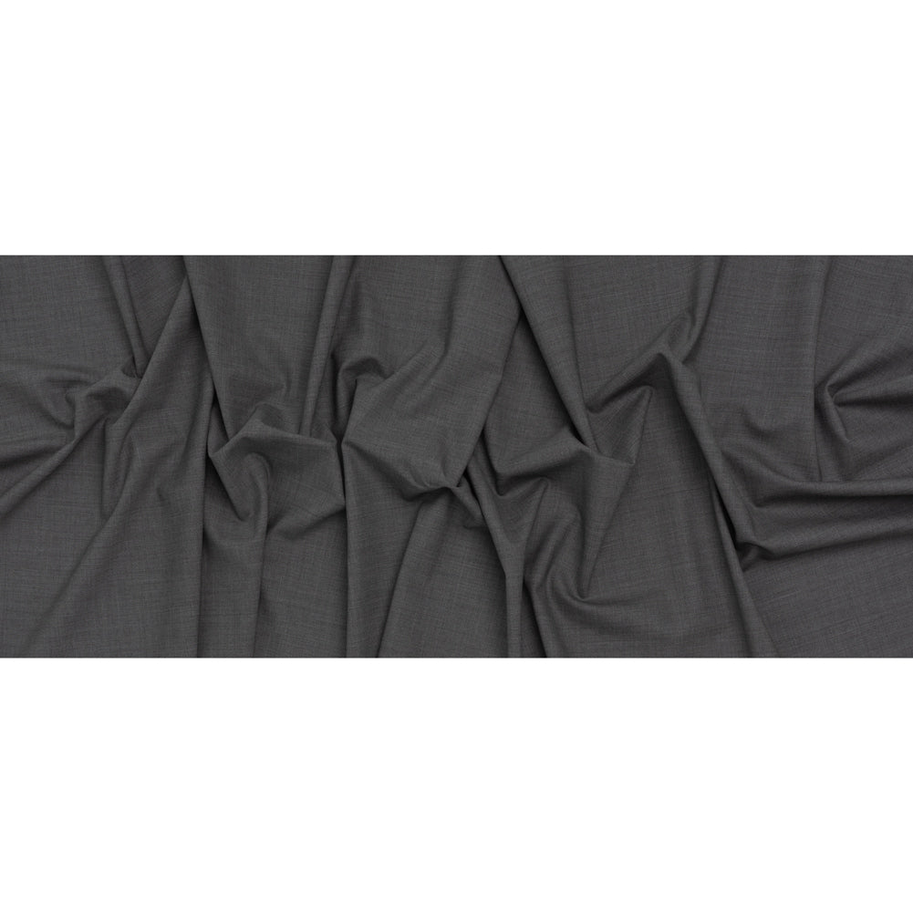 Italian Light Gray Wool-Spandex Suiting - Full Italian Light Gray Wool-Spandex Suiting - Full