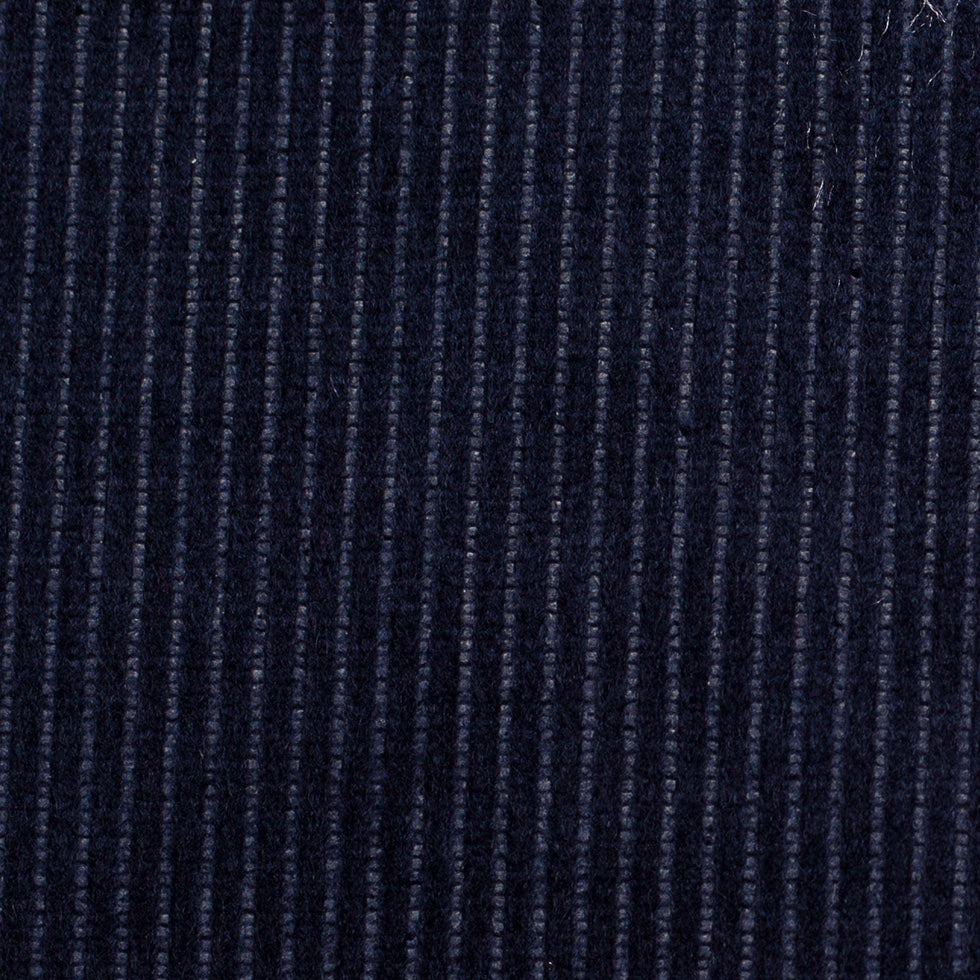 Navy Ribbed Velvet Detail Navy Ribbed Velvet Detail