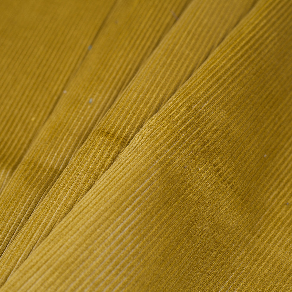Chartreuse Ribbed Velvet Folded Chartreuse Ribbed Velvet Folded