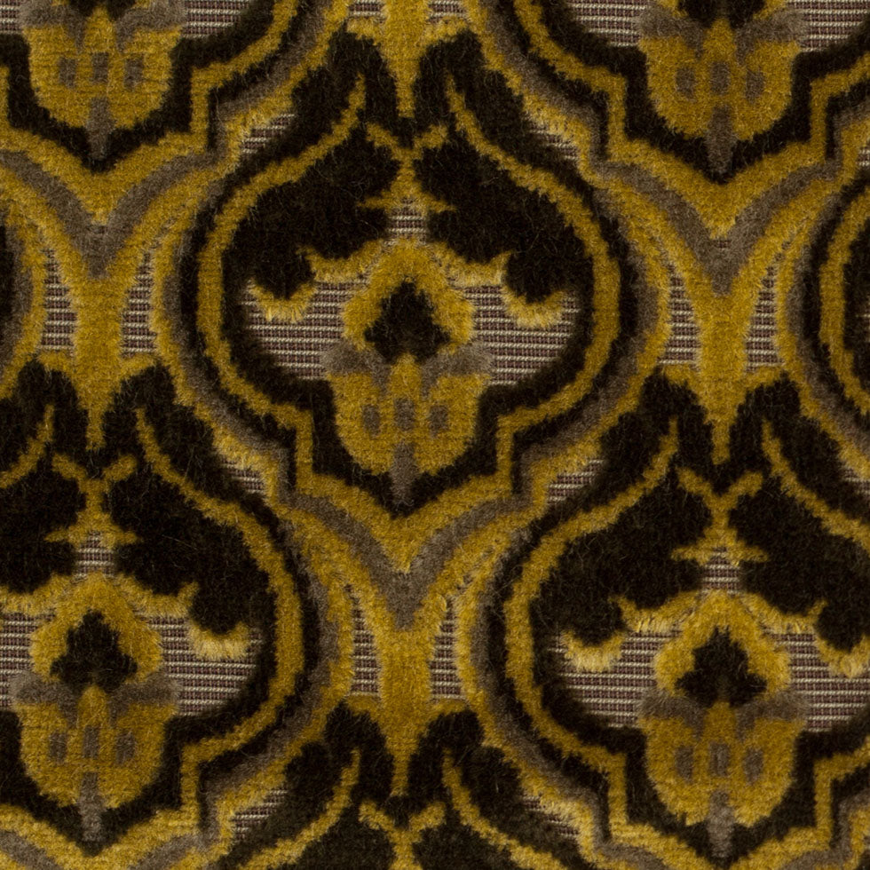 Turkish Chartruese Classical Velvet - Detail Turkish Chartruese Classical Velvet - Detail