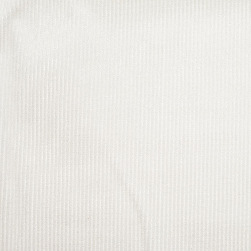 Ivory Ribbed Velvet Ivory Ribbed Velvet
