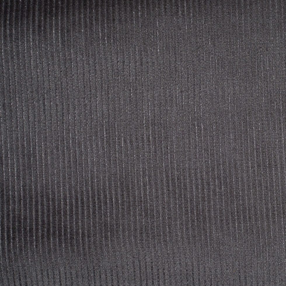 Turkish Charcoal Ribbed Velvet Turkish Charcoal Ribbed Velvet
