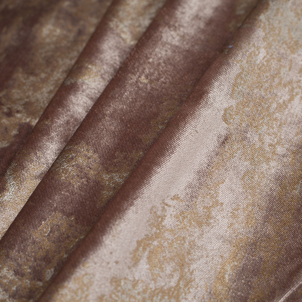 Turkish Metallic Opal Gray Abstract Velvet - Folded Turkish Metallic Opal Gray Abstract Velvet - Folded
