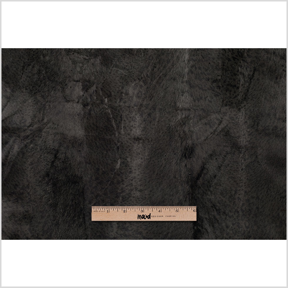 Charcoal Printed Faux Pony Hair Full Charcoal Printed Faux Pony Hair Full