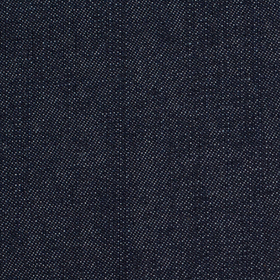 Midnight Blue Cotton Denim - Detail Midnight Blue Cotton Denim - Detail