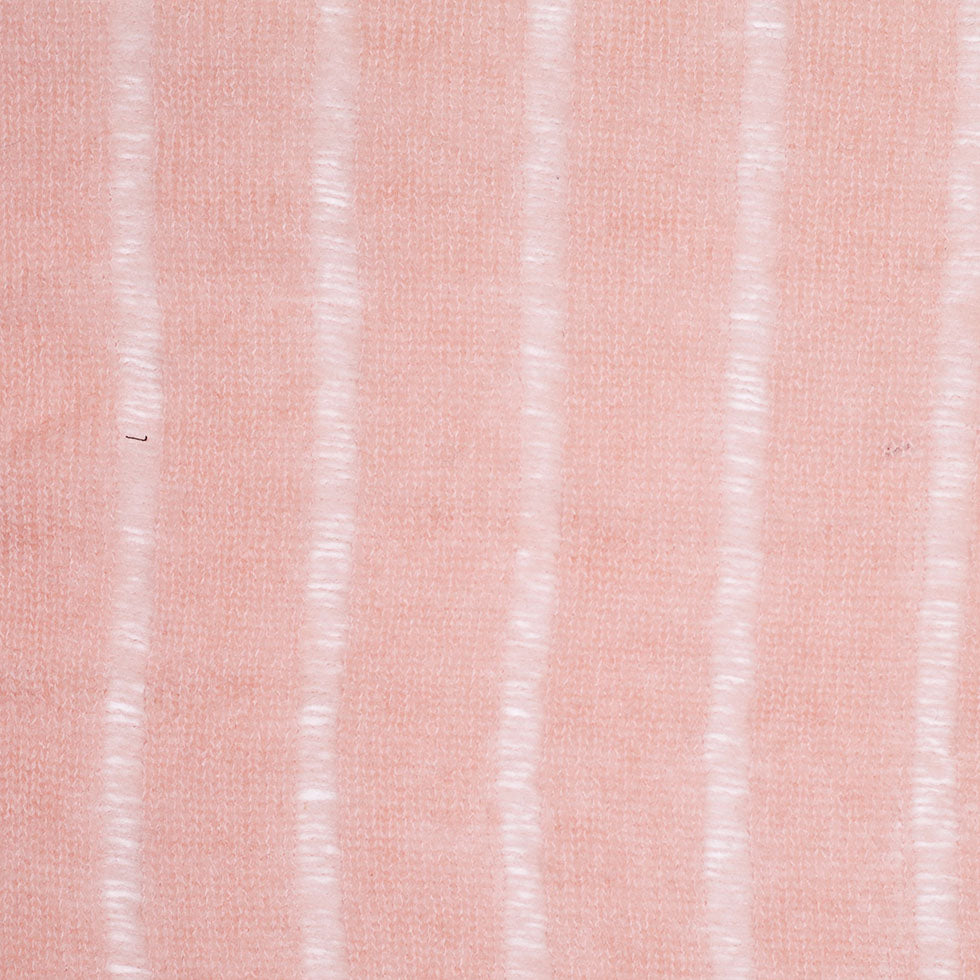 Seashell Pink Loosely Knit Wool-Mohair Seashell Pink Loosely Knit Wool-Mohair