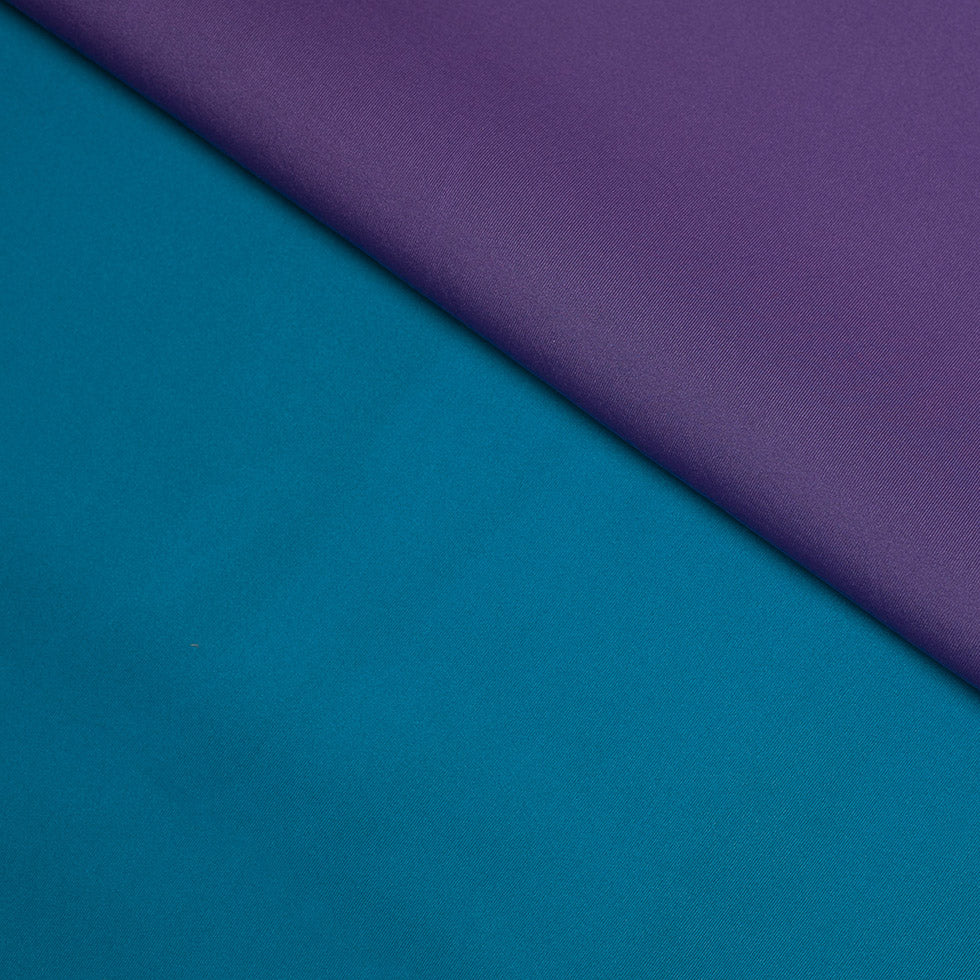 Paisley Purple/Mood Blue Double-Faced Neoprene/Scuba Fabric Paisley Purple/Mood Blue Double-Faced Neoprene/Scuba Fabric