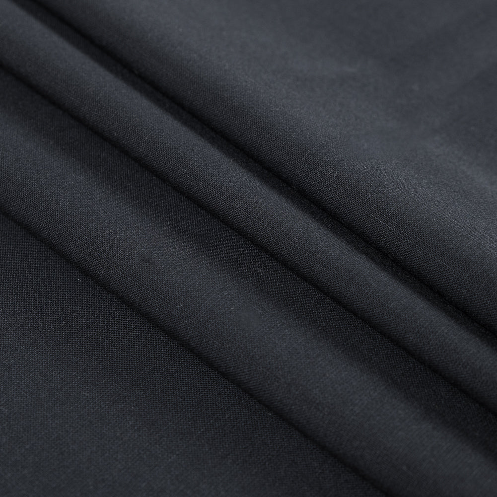 Blue Nights Stretch Wool Suiting Folded Blue Nights Stretch Wool Suiting Folded