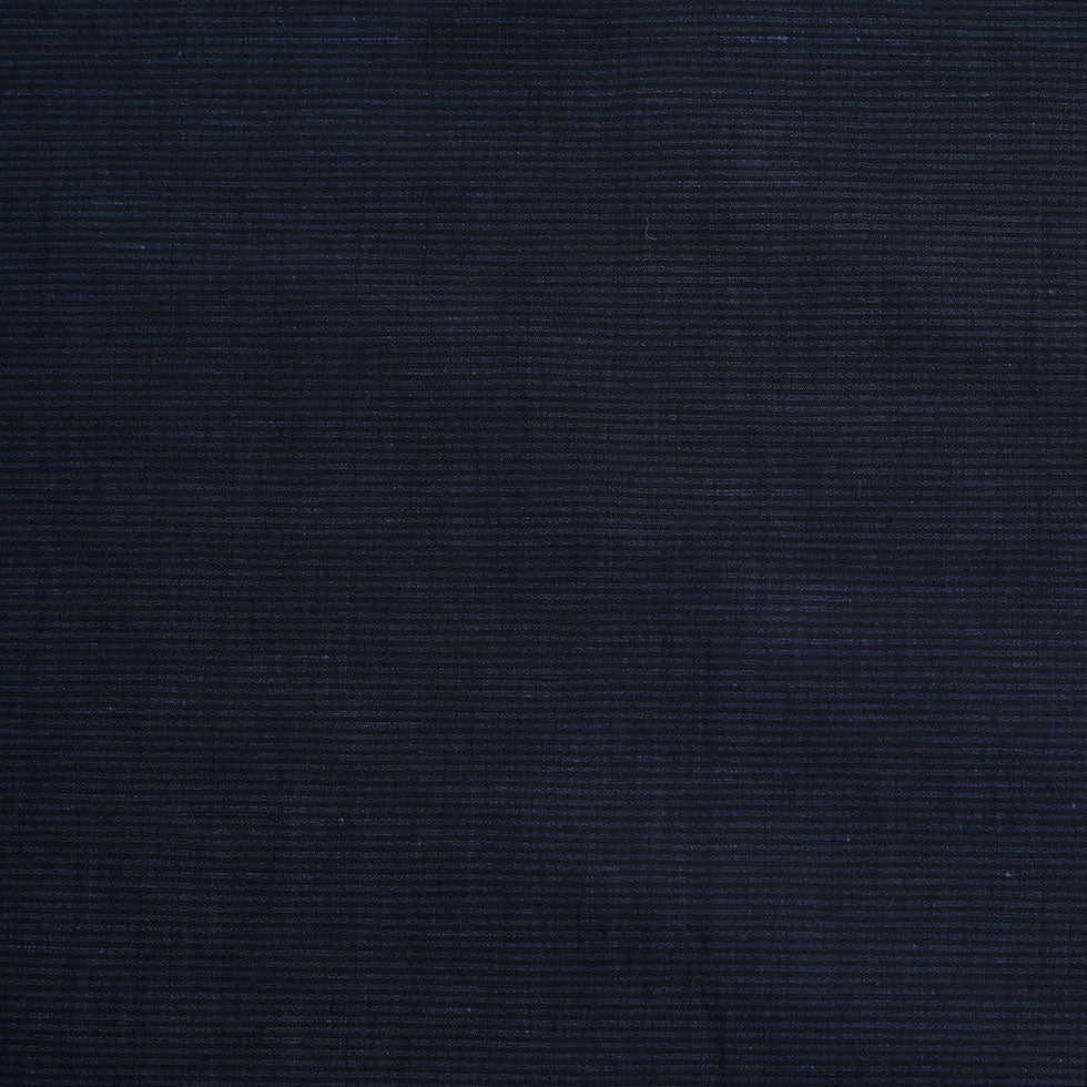 Theory Uniform Navy Striped Stretch Cotton-Linen Blend Theory Uniform Navy Striped Stretch Cotton-Linen Blend