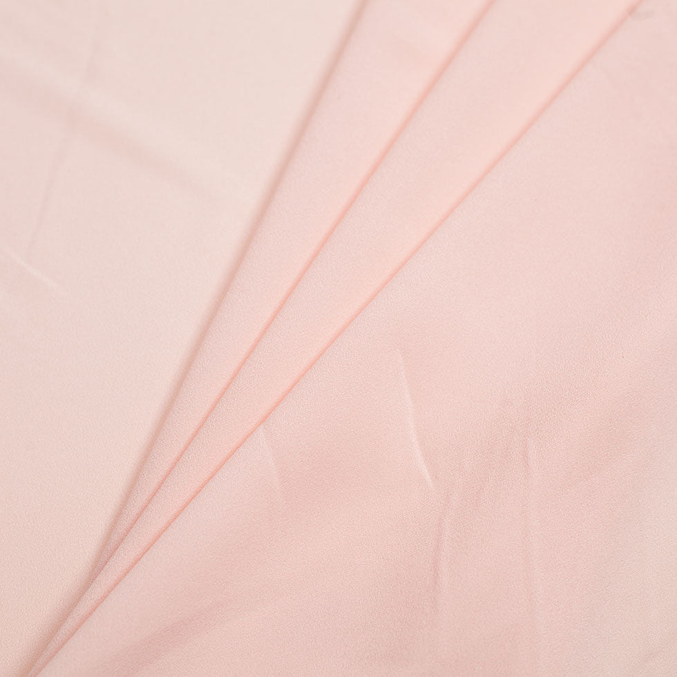 Blush Mechanical Stretch Polyester Crepe de Chine Detail Blush Mechanical Stretch Polyester Crepe de Chine Detail