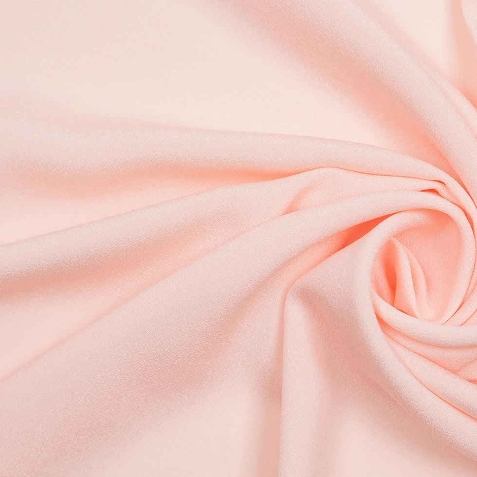 Blush Mechanical Stretch Polyester Crepe de Chine Blush Mechanical Stretch Polyester Crepe de Chine