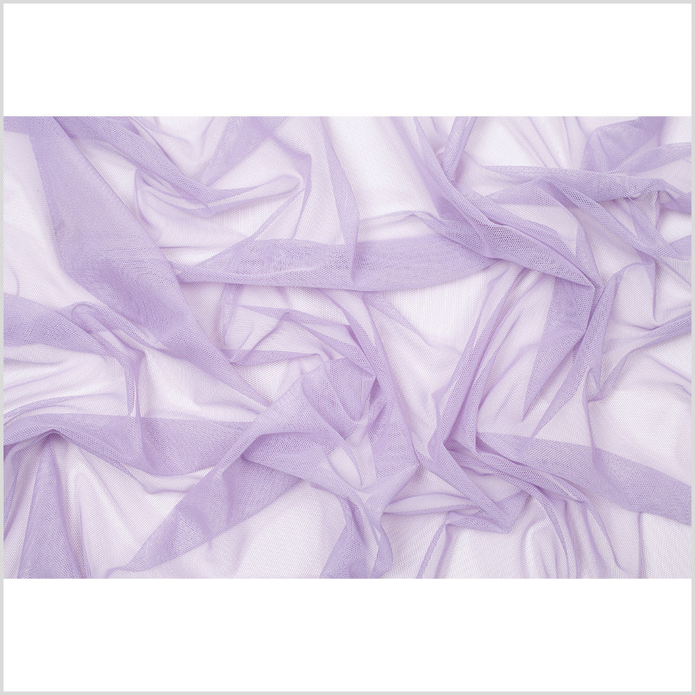 Lilac Stretch Polyester Power Mesh Folded Lilac Stretch Polyester Power Mesh Folded