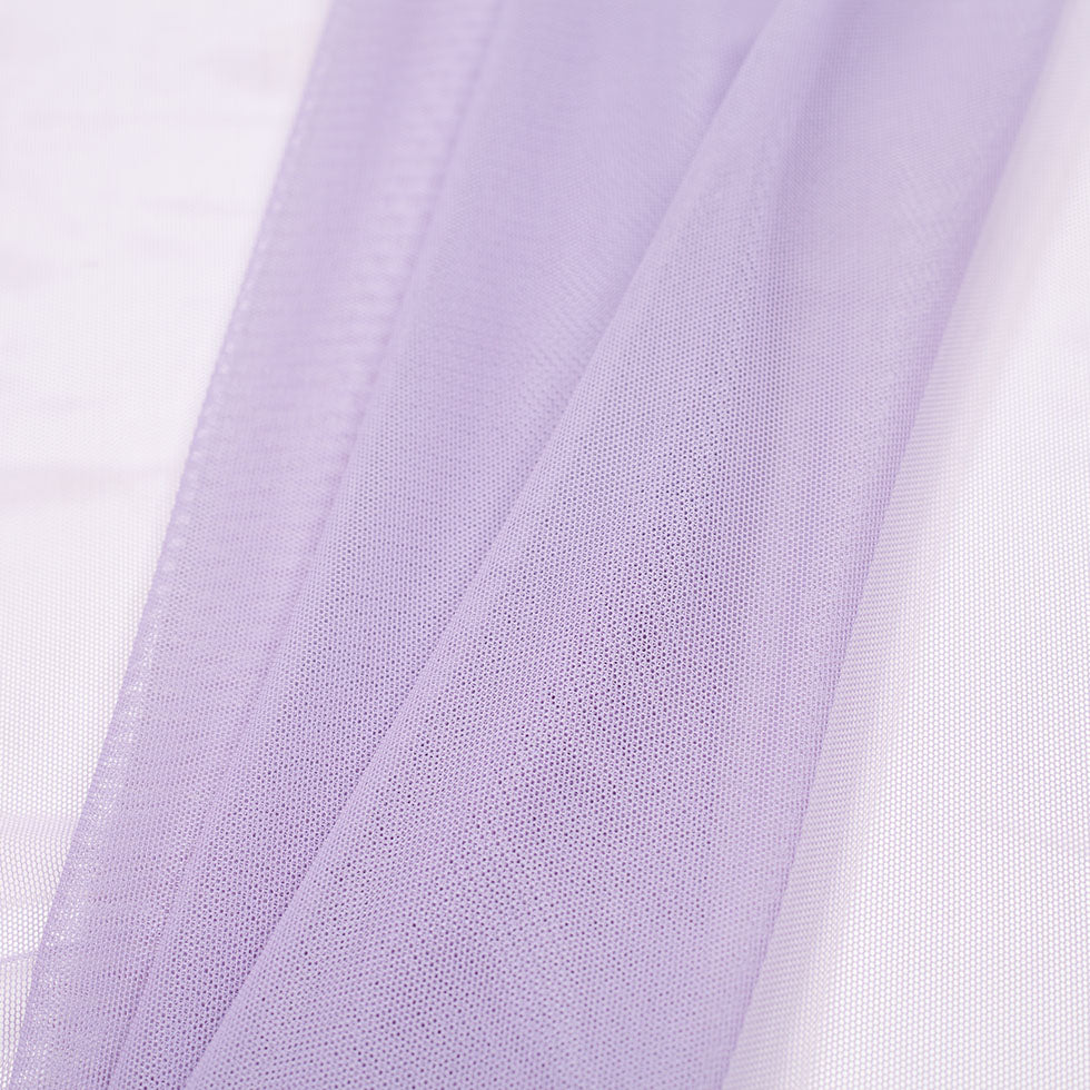 Lilac Stretch Polyester Power Mesh Detail Lilac Stretch Polyester Power Mesh Detail