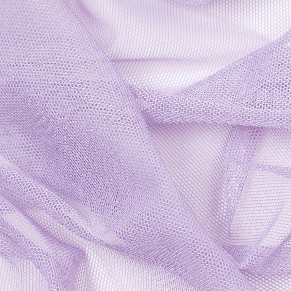 Lilac Stretch Polyester Power Mesh Full Lilac Stretch Polyester Power Mesh Full