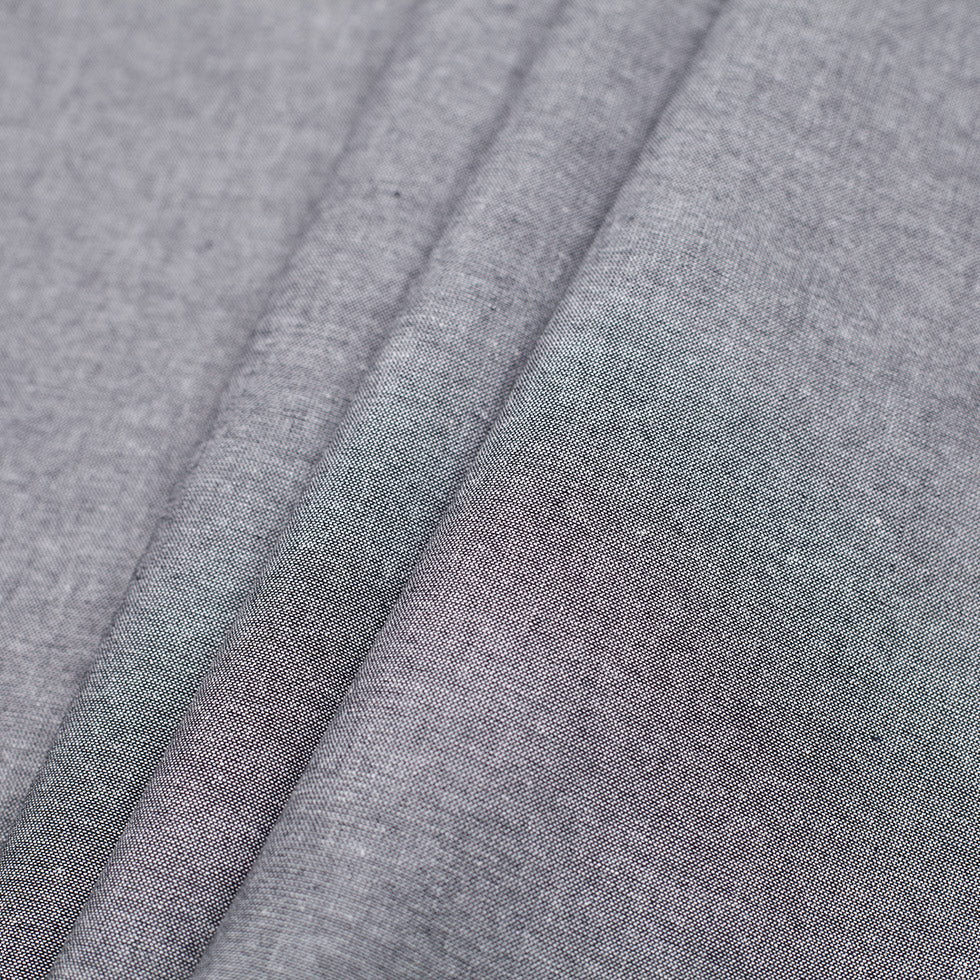 Black Cotton Chambray Detail Black Cotton Chambray Detail