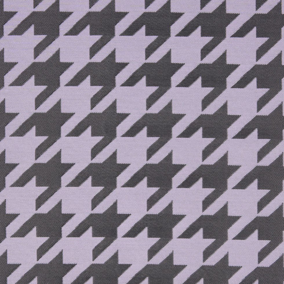 Lilac Houndstooth Polyester Brocade Lilac Houndstooth Polyester Brocade