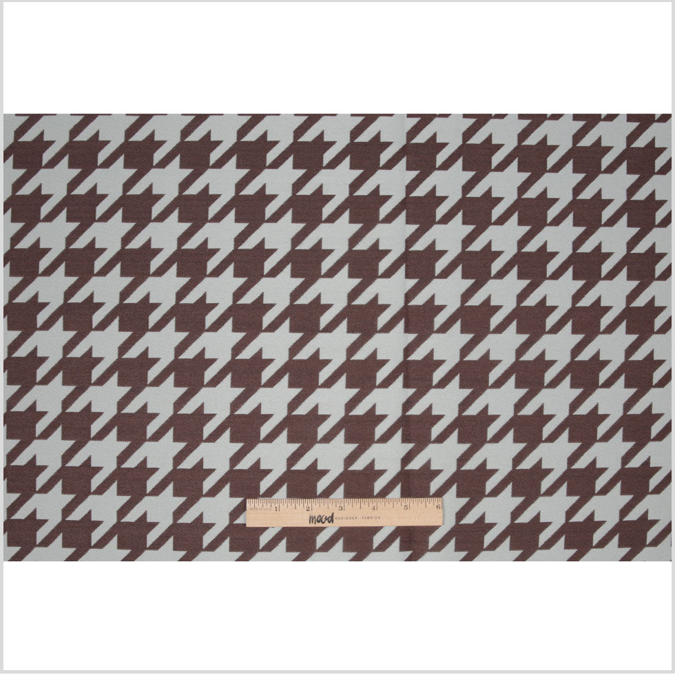 Mint Houndstooth Polyester Brocade Full Mint Houndstooth Polyester Brocade Full