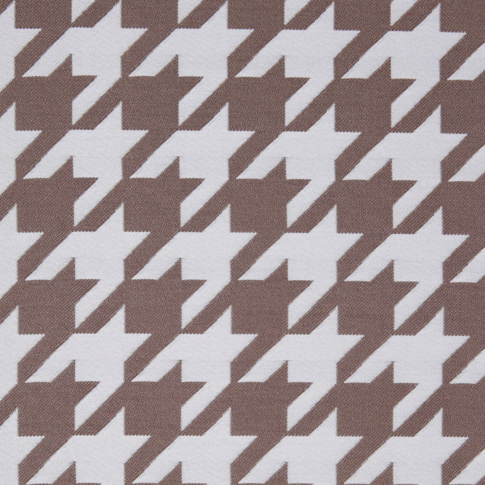Light Brown Houndstooth Polyester Brocade Light Brown Houndstooth Polyester Brocade