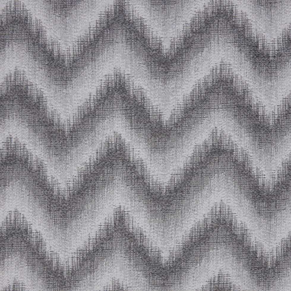 Silver Zig-Zag Geometric Polyester Woven Silver Zig-Zag Geometric Polyester Woven