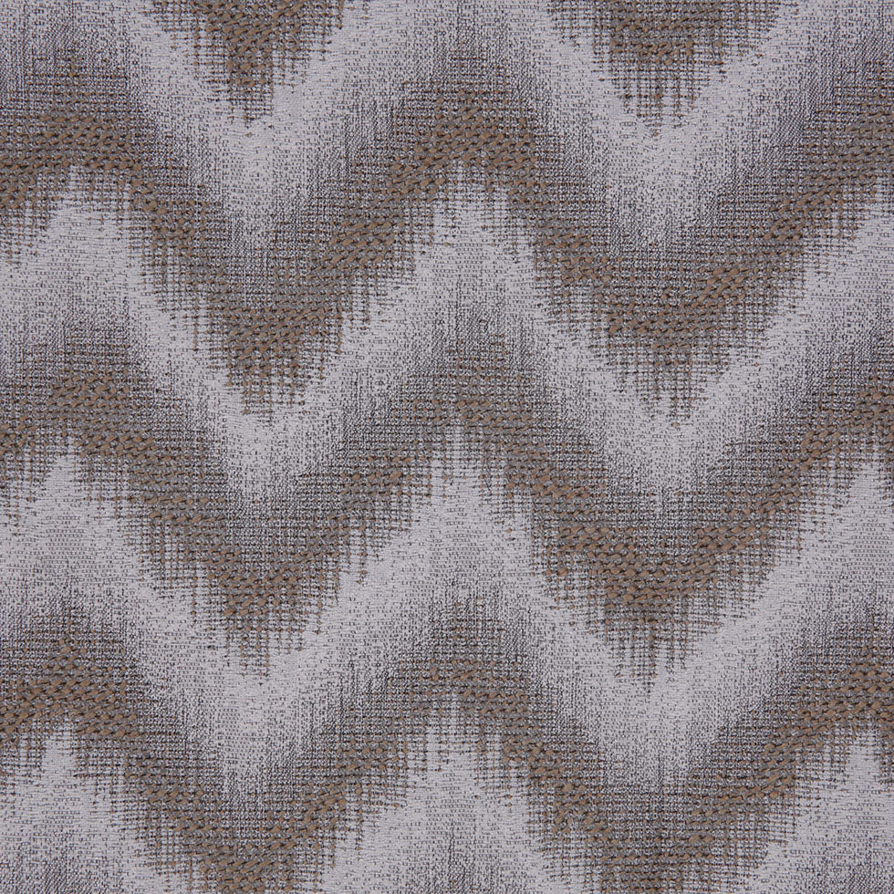 Gray Zig-Zag Geometric Polyester Woven Detail Gray Zig-Zag Geometric Polyester Woven Detail