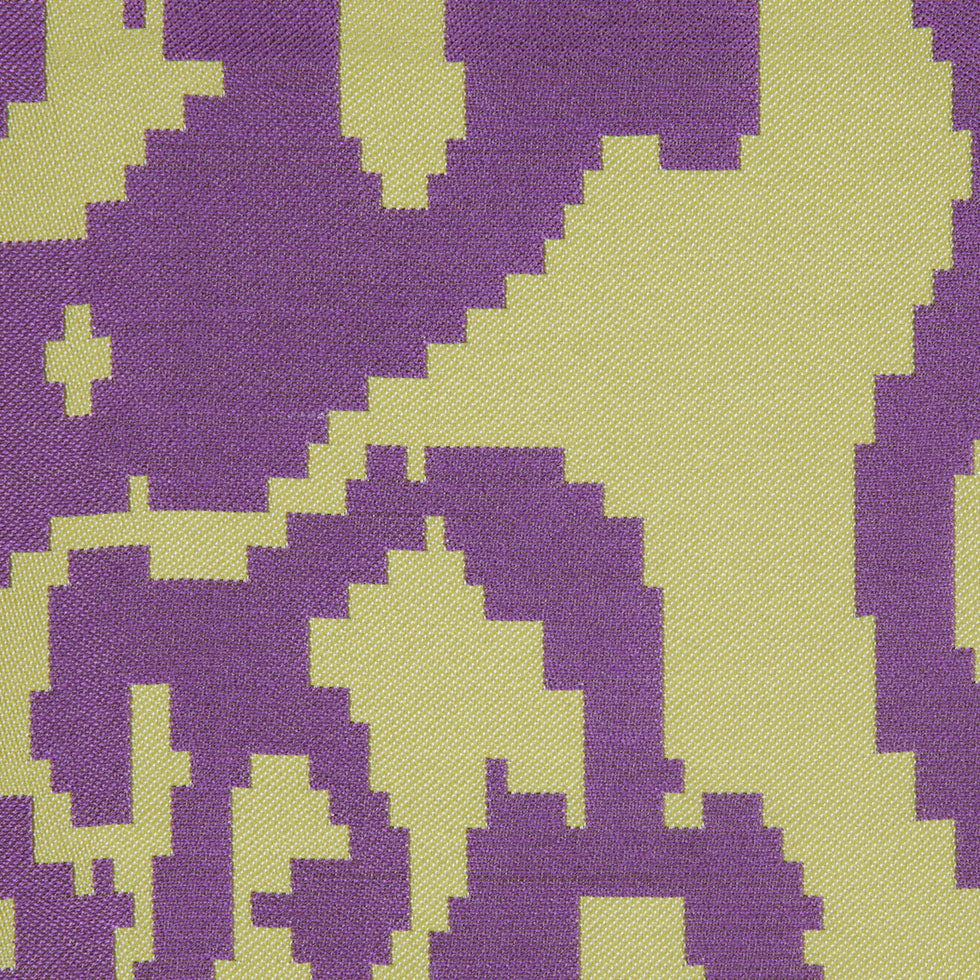 Purple Geometric Polyester Brocade Detail Purple Geometric Polyester Brocade Detail