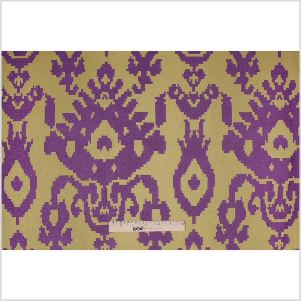Purple Geometric Polyester Brocade Full Purple Geometric Polyester Brocade Full