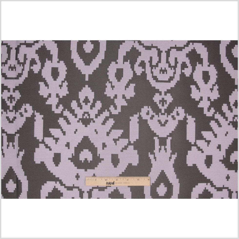 Lilac Geometric Polyester Brocade Full Lilac Geometric Polyester Brocade Full