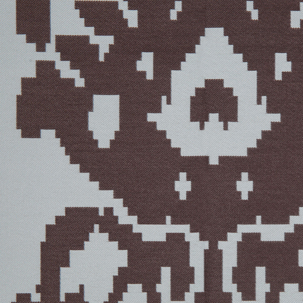 Mint Geometric Polyester Brocade Detail Mint Geometric Polyester Brocade Detail