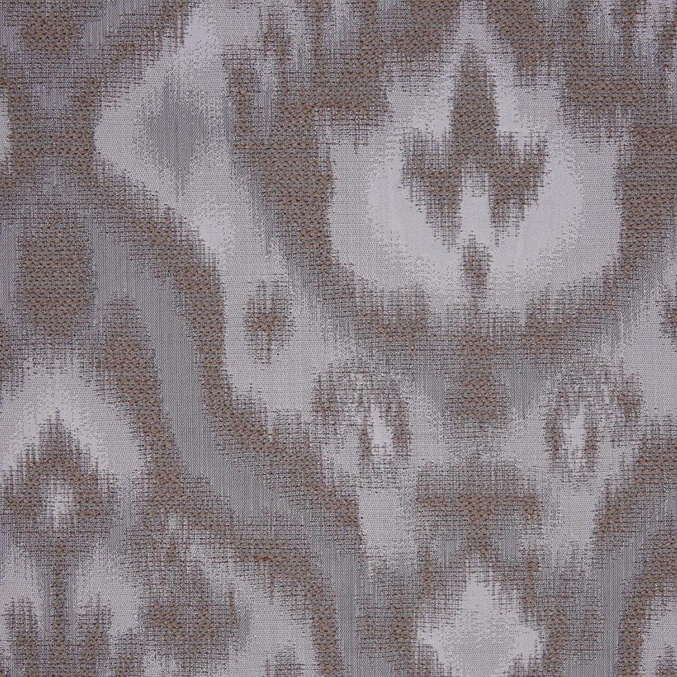 Gray Ikat Damask Polyester Woven Gray Ikat Damask Polyester Woven