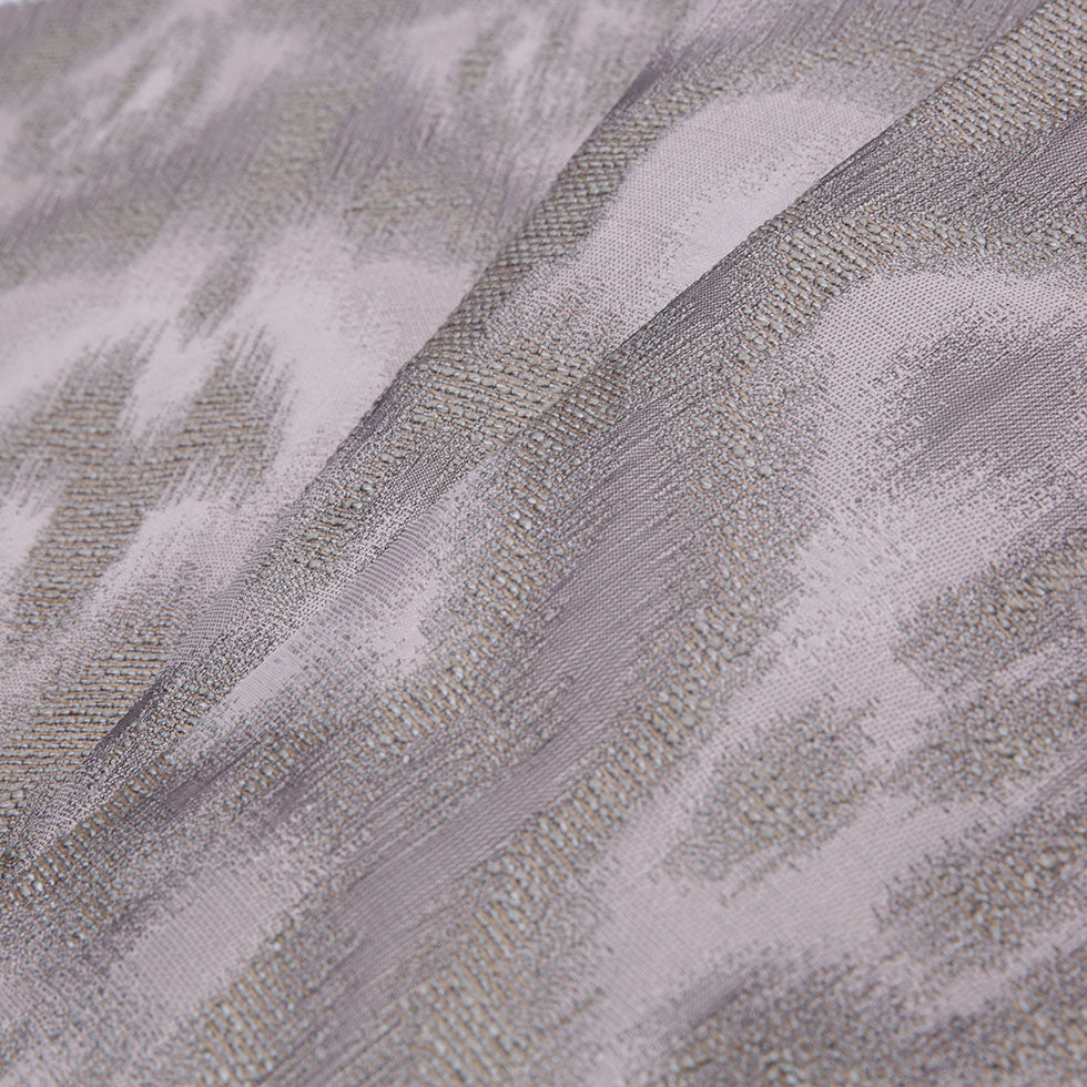 Taupe Ikat Damask Polyester Woven - Folded Taupe Ikat Damask Polyester Woven - Folded