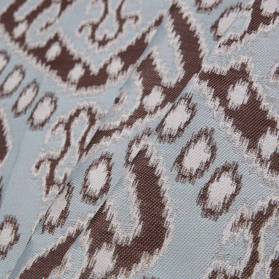 Ice Blue Damask Polyester Woven Folded Ice Blue Damask Polyester Woven Folded