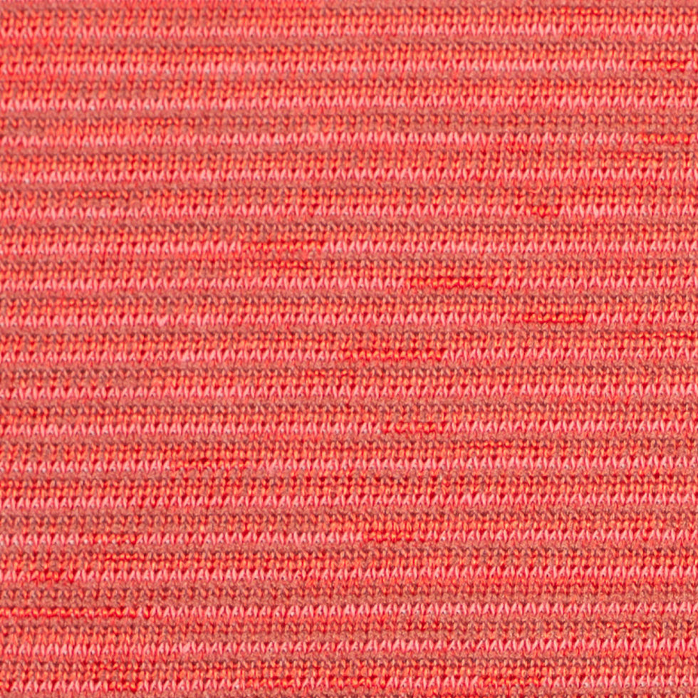 Dark Rust Viscose Blended Jersey Knit - Detail Dark Rust Viscose Blended Jersey Knit - Detail