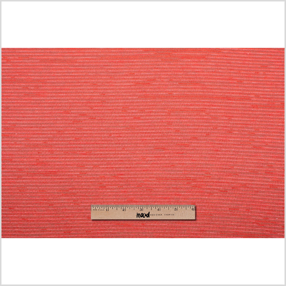 Dark Rust Viscose Blended Jersey Knit - Full Dark Rust Viscose Blended Jersey Knit - Full