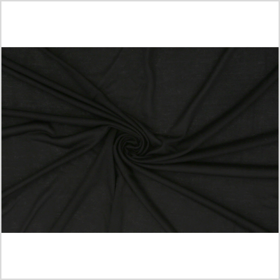 Black Micro Modal Jersey Full Black Micro Modal Jersey Full