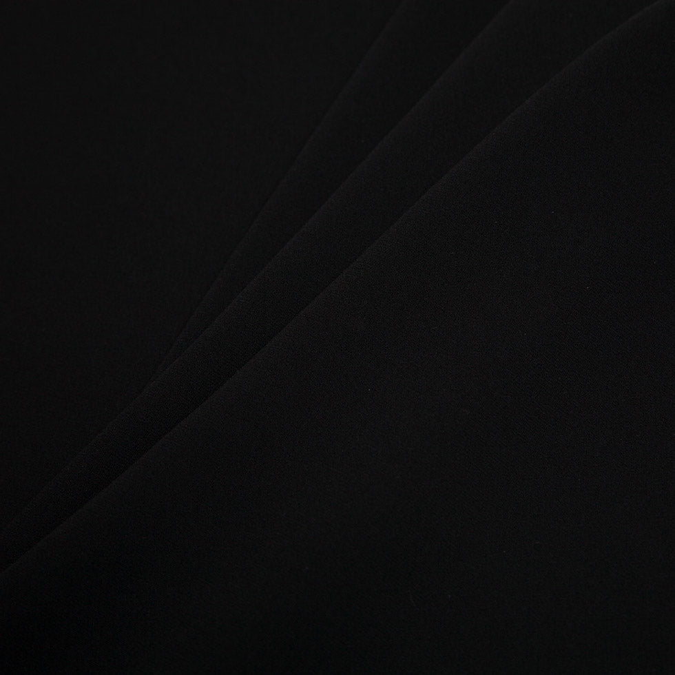 Rag & Bone Black Polyester Blended Crepe Folded Rag & Bone Black Polyester Blended Crepe Folded